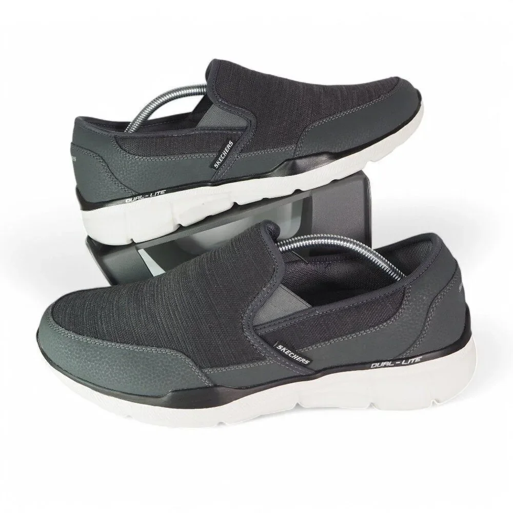 Skechers Equalizer 3.0 Relaxed Fit Memory Foam Slip-ons Shoes‎ 58809S Men's 12